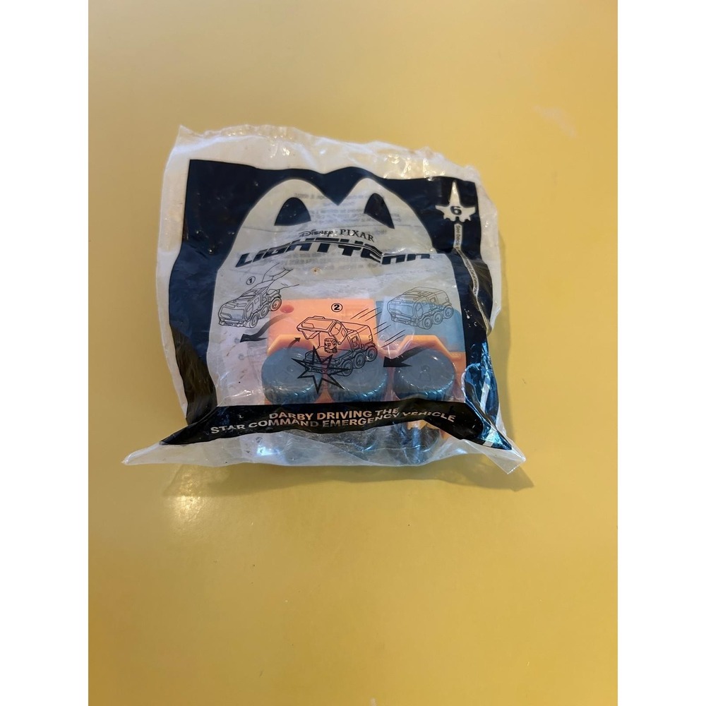 McDonald's LightYear Darby Driving the Star Command Vehicle Happy Meal Toy NIP#6